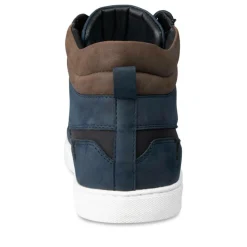 Baskets Montante MARINE Homme Motif Uni Lacets