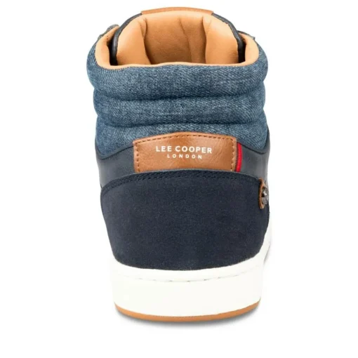 Baskets Montante MARINE Homme Lacets