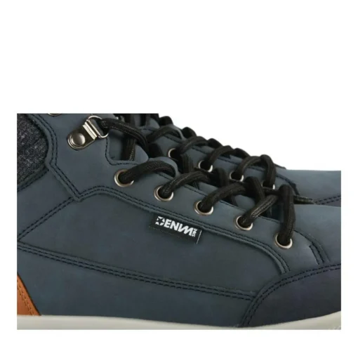 Baskets Montante MARINE Homme Motif Uni Lacets
