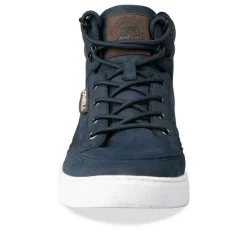 Baskets Montante MARINE Homme Motif Uni Lacets