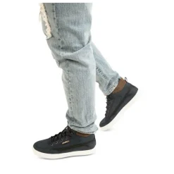 Baskets Montante MARINE Homme Motif Uni Lacets