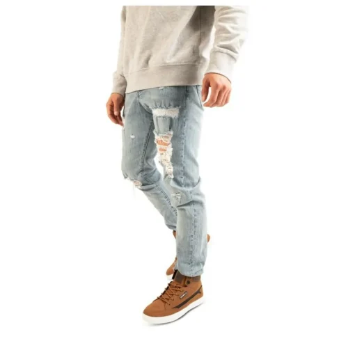 Baskets Montante MARRON Homme Lacets