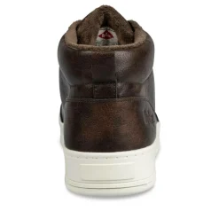 Baskets Montante MARRON Homme Lacets