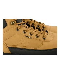 Baskets Montante MARRON Homme Motif Uni Lacets