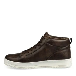 Baskets Montante MARRON Homme Lacets