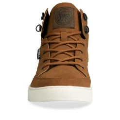 Baskets Montante MARRON Homme Lacets