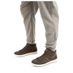 Baskets Montante MARRON Homme Motif Uni Lacets