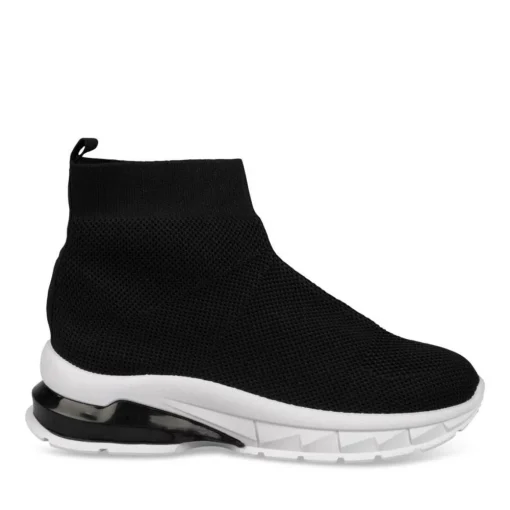 Baskets Montante NOIR Femme A Enfiler