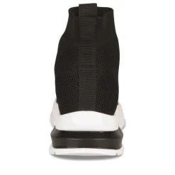 Baskets Montante NOIR Femme A Enfiler