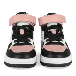 Baskets Montante NOIR Fille Motif Uni A Enfiler