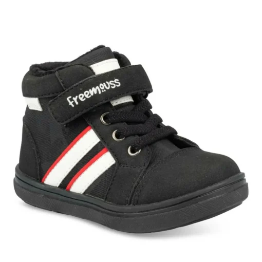 Baskets Montante NOIR Garçon Scratch