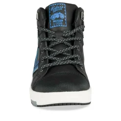 Baskets Montante NOIR Garçon Motif Multicolore Lacets
