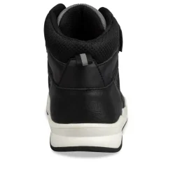 Baskets Montante NOIR Garçon Motif Uni Scratch