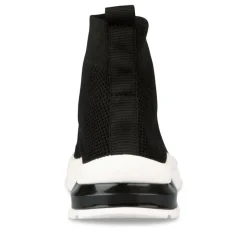 Baskets Montante NOIR Garçon Motif Uni A Enfiler
