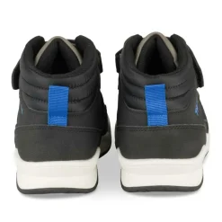 Baskets Montante NOIR Garçon Motif Uni Scratch