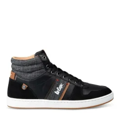 Baskets Montante NOIR Homme Lacets