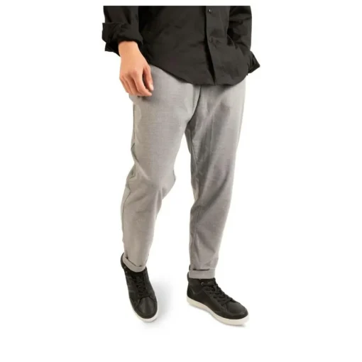 Baskets Montante NOIR Homme Motif Uni Lacets
