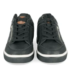 Baskets Montante NOIR Homme Motif Uni Lacets