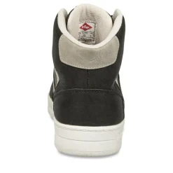 Baskets Montante NOIR Homme Motif Uni Lacets