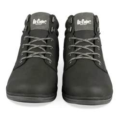 Baskets Montante NOIR Homme Motif Uni A Enfiler