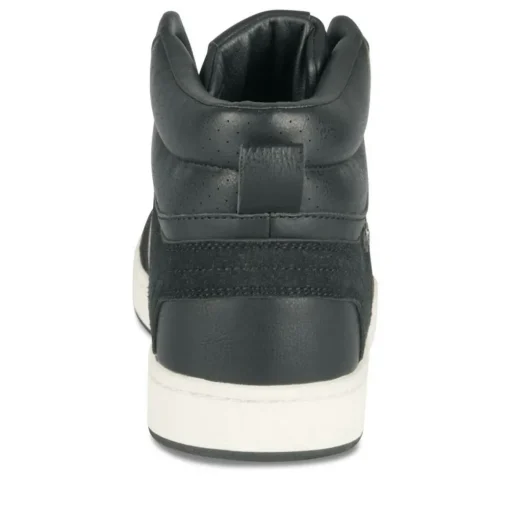 Baskets Montante NOIR Homme Motif Uni Lacets