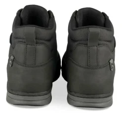 Baskets Montante NOIR Homme Motif Uni A Enfiler