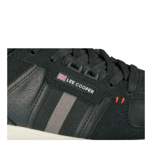 Baskets Montante NOIR Homme Motif Uni Lacets