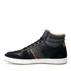 Baskets Montante NOIR Homme Lacets