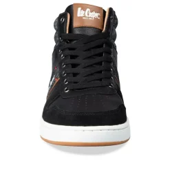 Baskets Montante NOIR Homme Lacets