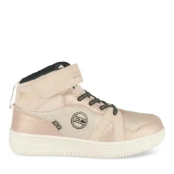 Baskets Montante OR Fille Motif Uni A Enfiler