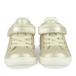Baskets Montante OR Fille Motif Etoiles Scratch