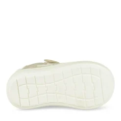 Baskets Montante OR Fille Motif Etoiles Scratch