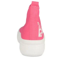 Baskets Montante ROSE Femme Motif Uni Lacets