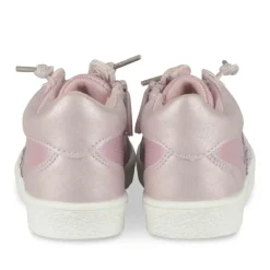 Baskets Montante ROSE Fille Motif Etoiles Fermeture éclair