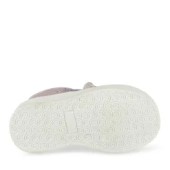 Baskets Montante ROSE Fille Motif Etoiles Fermeture éclair