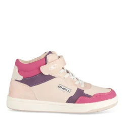 Baskets MULTICOLOR Fille Motif Uni Scratch + Elastique