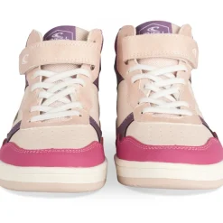Baskets MULTICOLOR Fille Motif Uni Scratch + Elastique