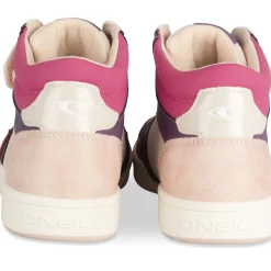 Baskets MULTICOLOR Fille Motif Uni Scratch + Elastique