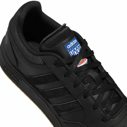 Baskets NOIR ADIDAS HOOPS