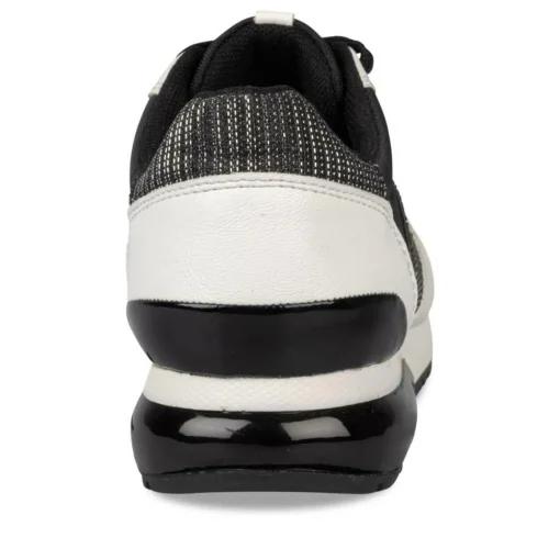 Baskets NOIR Femme Lacets