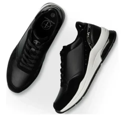 Baskets NOIR Femme Lacets