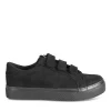 Baskets NOIR Femme Motif Uni Scratch