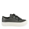 Baskets NOIR Femme Motif Uni Scratch