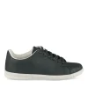 Baskets NOIR Femme Motif Uni Lacets
