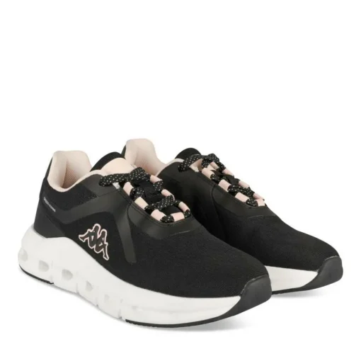 Baskets NOIR Femme Motif Uni A Enfiler
