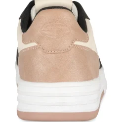 Baskets NOIR Femme Motif Uni Lacets