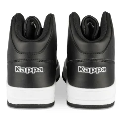 Baskets NOIR Femme Motif Uni Lacets
