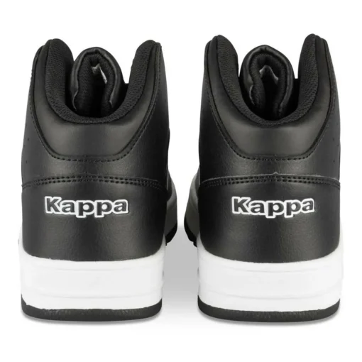 Baskets NOIR Femme Motif Uni Lacets