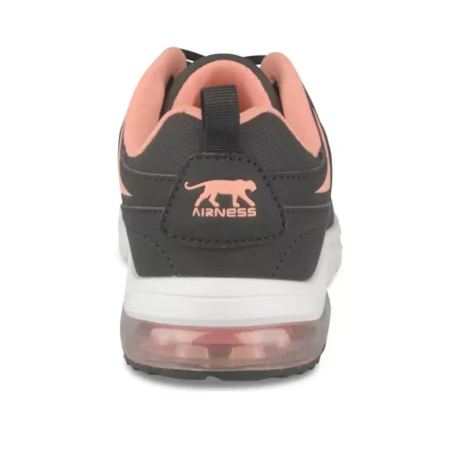 Baskets NOIR Femme Motif Multicolore Lacets