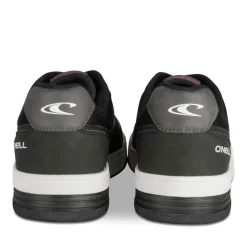 Baskets NOIR Femme Motif Uni Lacets